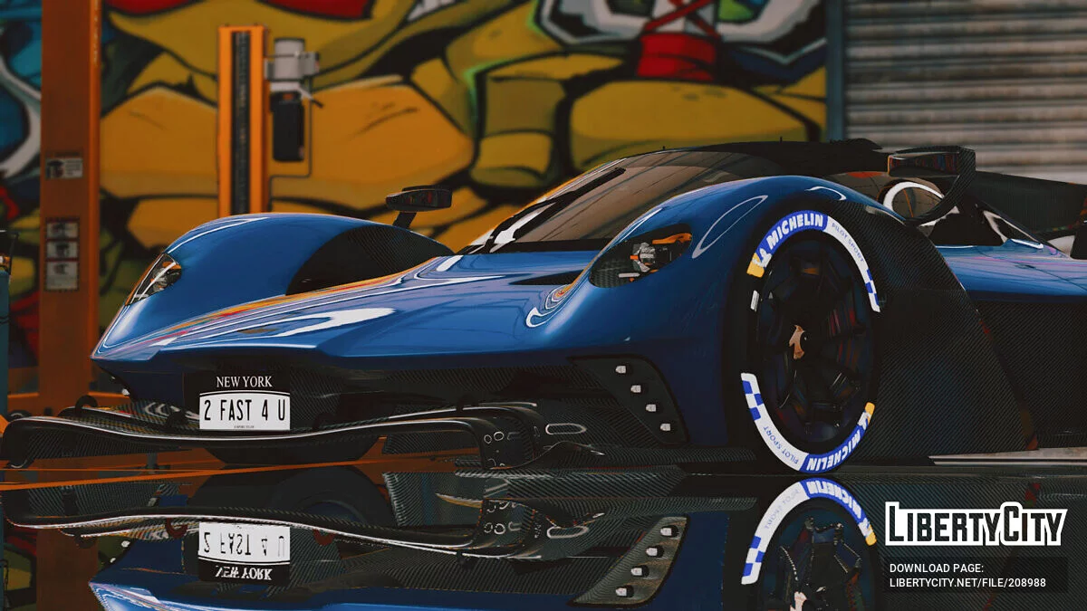 Aston Martin Valkyrie AMR Pro v1.0 / GTA 5