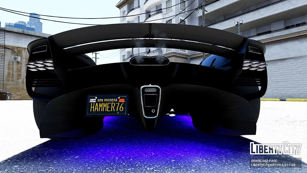 Aston Martin Valkyrie Spider v1.0 / GTA 5