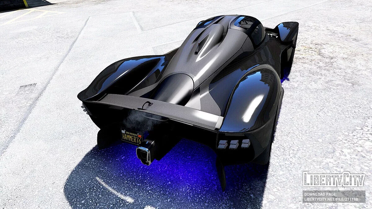 Aston Martin Valkyrie Spider v1.0 / GTA 5