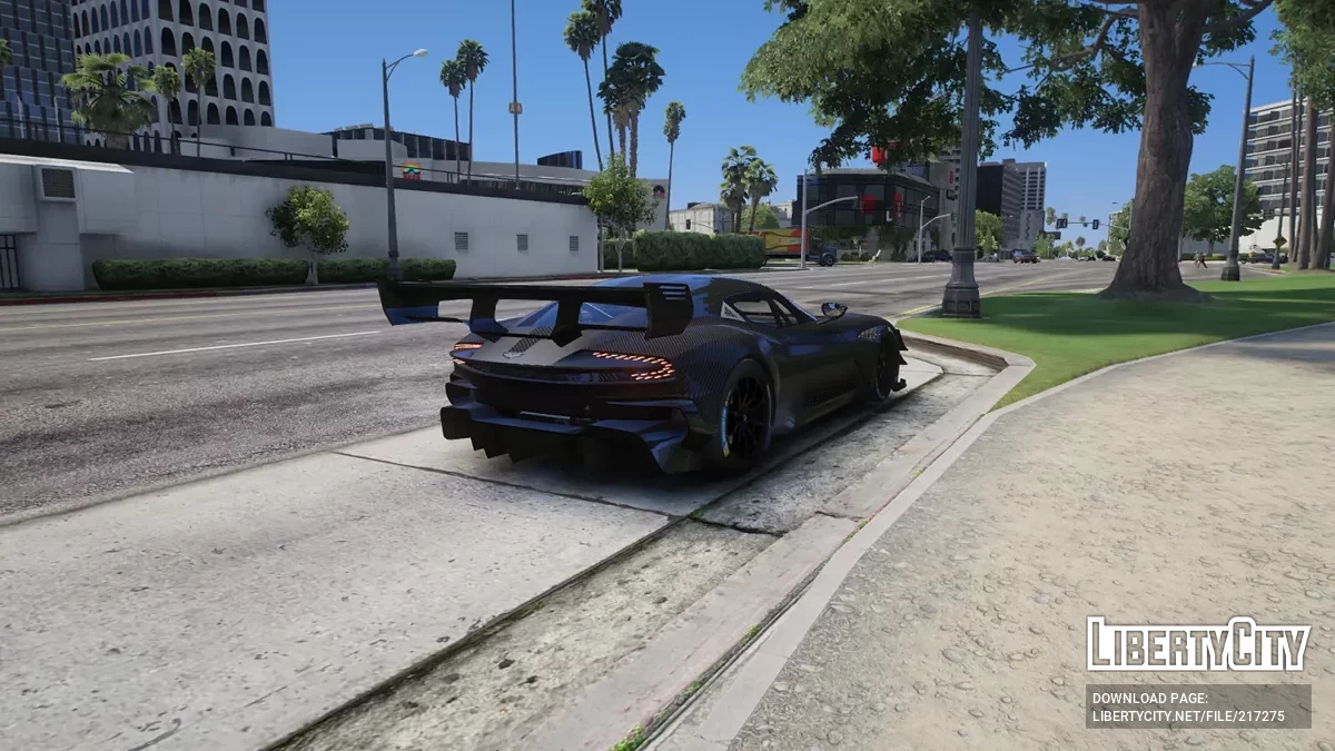Aston Martin Vulcan AMR Pro (Carbon Fiber Livery) v1.0 / GTA 5
