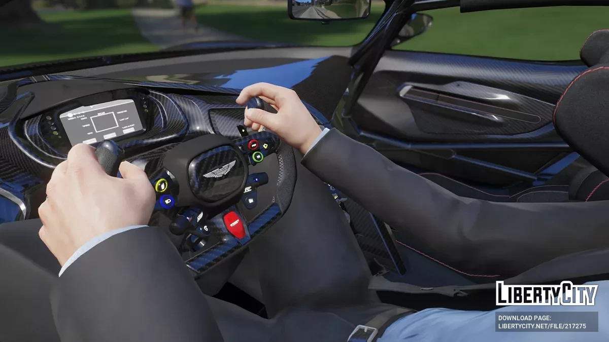Aston Martin Vulcan AMR Pro (Carbon Fiber Livery) v1.0 / GTA 5