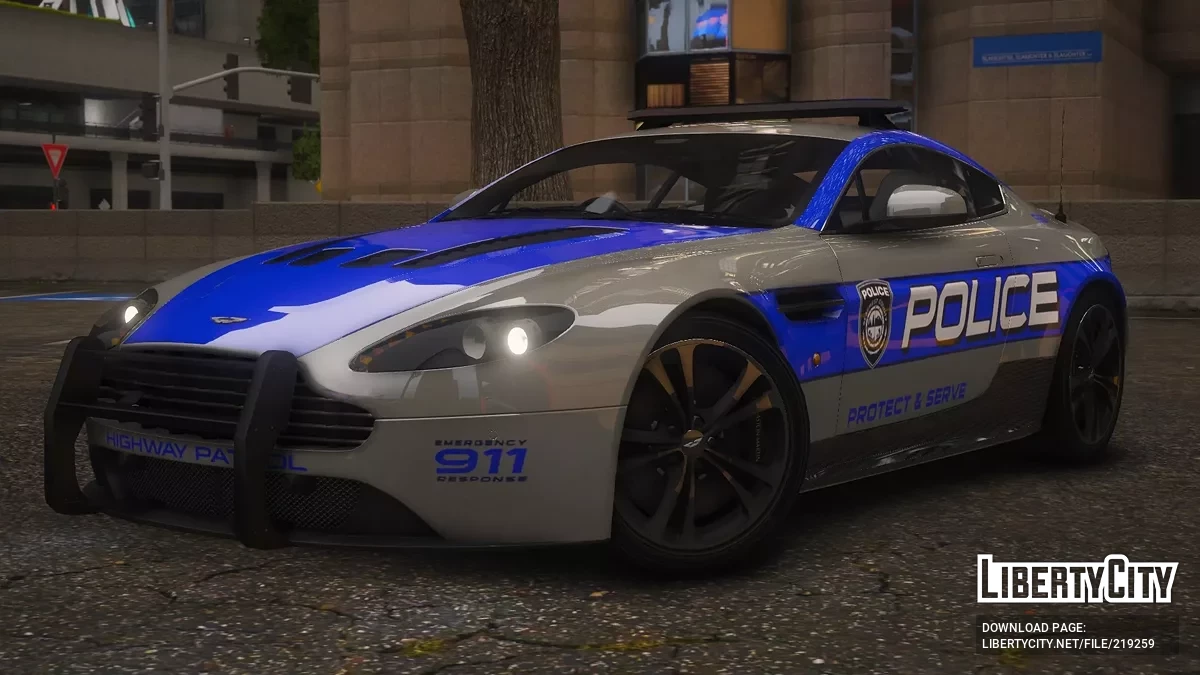 2009 Aston Martin B12 Vantage SSPD B1.0 / GTA 5
