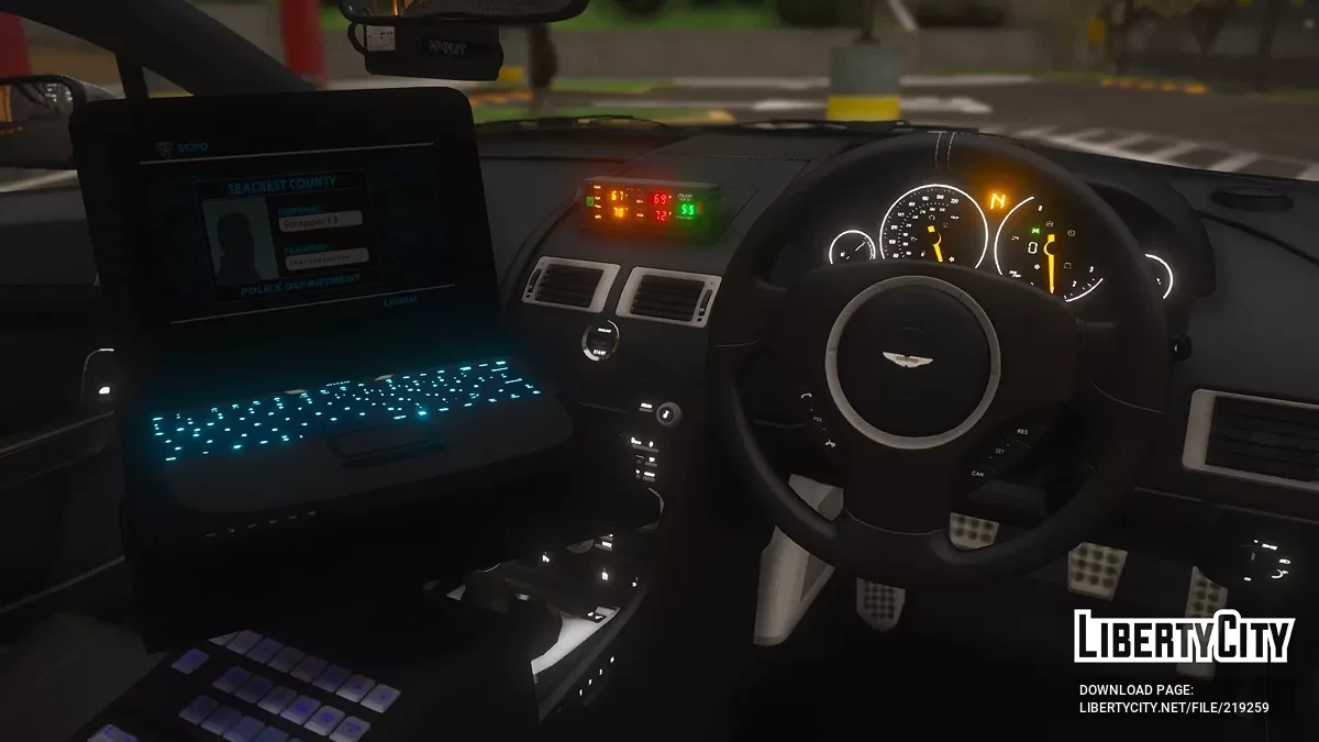 2009 Aston Martin B12 Vantage SSPD B1.0 / GTA 5