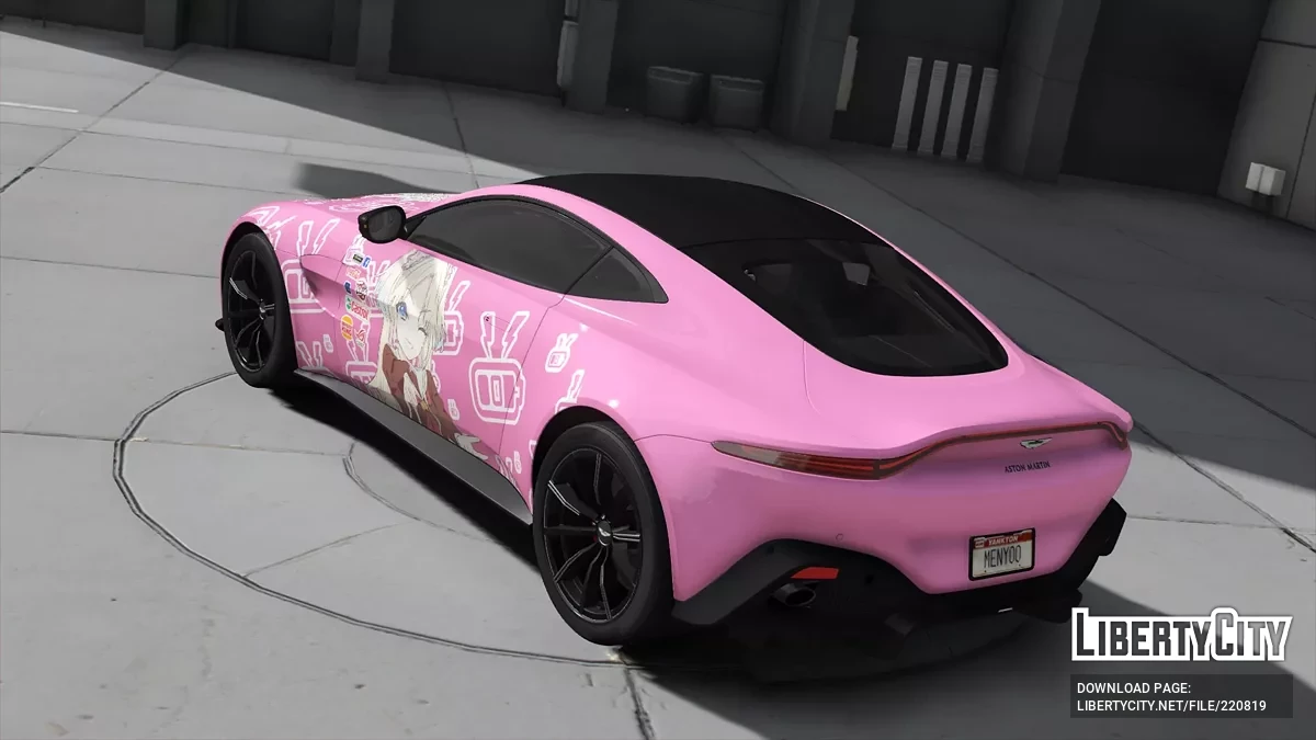 2018 Aston Martin Vantage Rurino Osawa Link Like Love Live / GTA 5