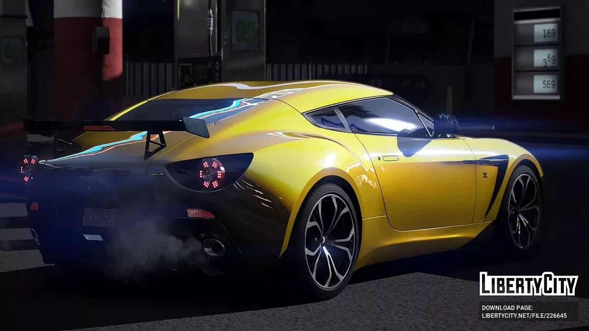 2012 Aston Martin v12 Zagato v1.0 / GTA 5