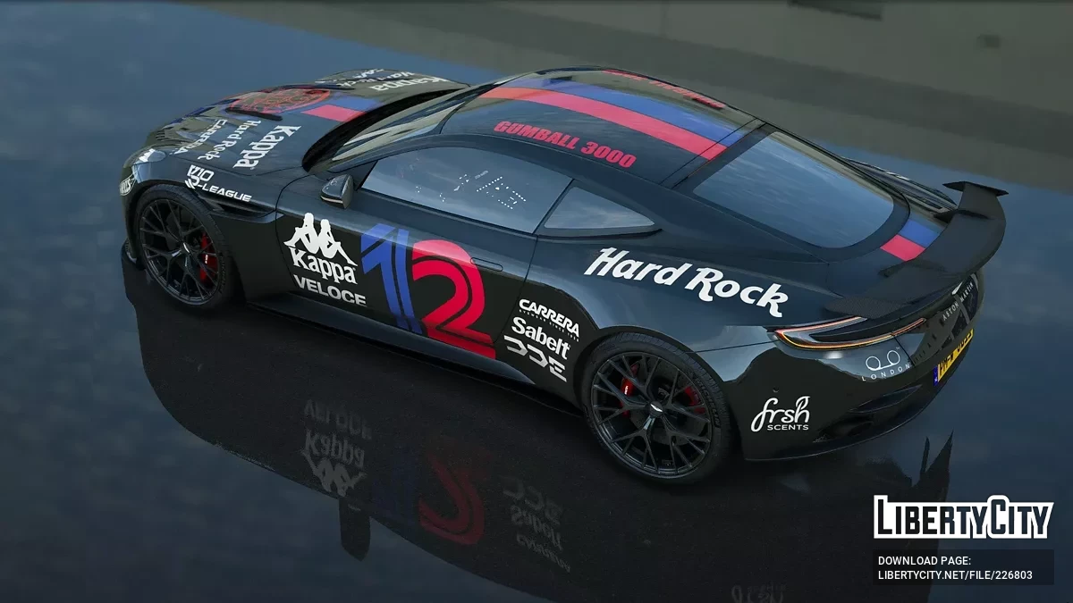 2023 Aston Martin DB12 Gumball 3000 / GTA 5