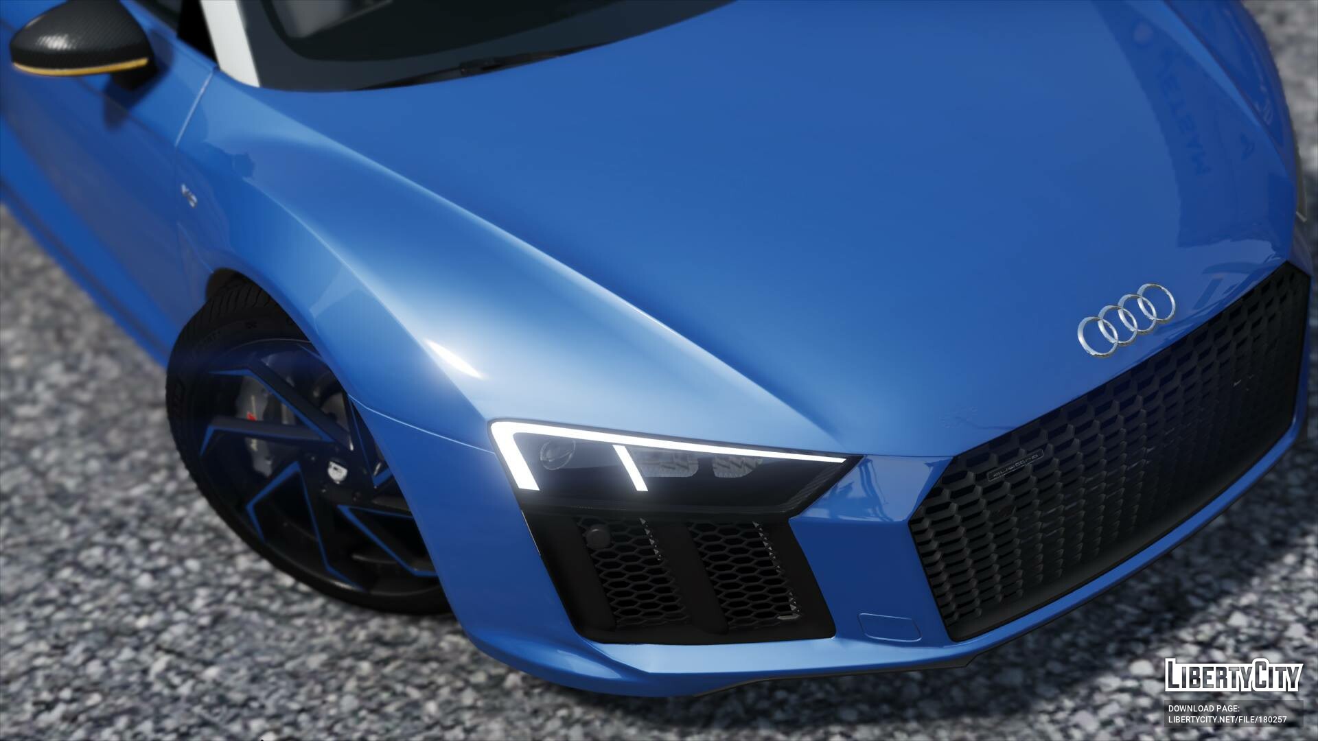 Audi r8 for gta 5 фото 46