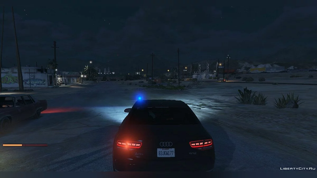 Audi A8 with Siren / GTA 5