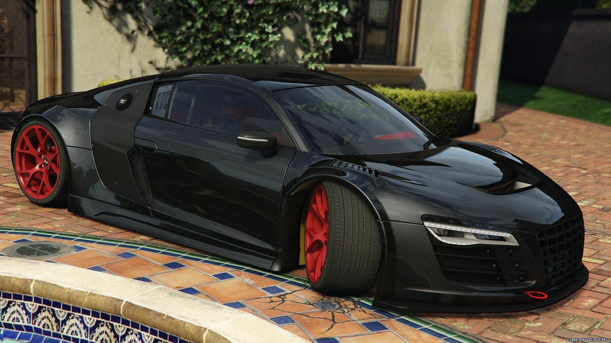 Audi r8 cabrio gta 5 фото 76