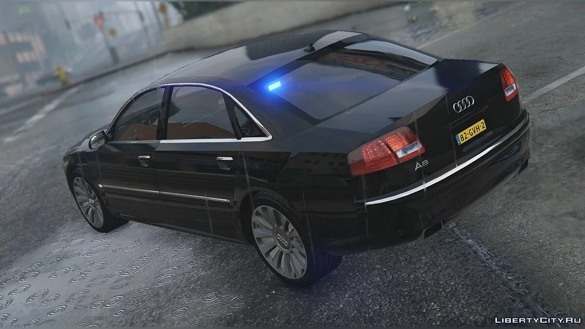 Audi A8 W12 Police 1.0 / GTA 5