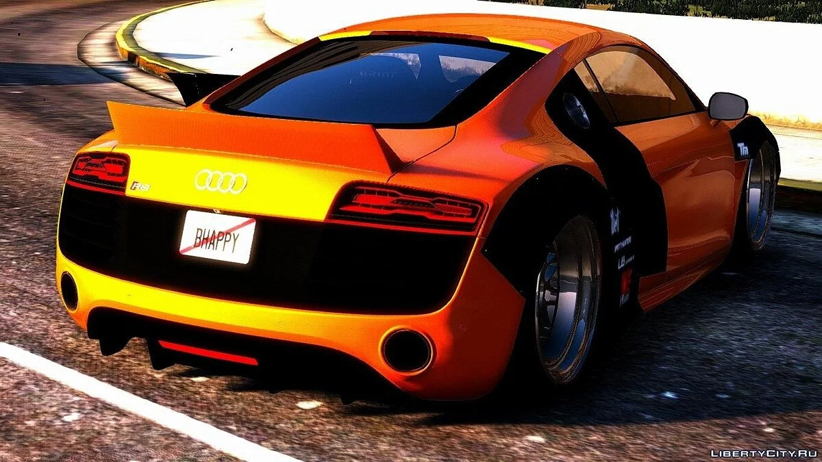 2013 Audi R8 V10 Plus 5.2 FSi Coupe Liberty Walk LB Performance Kit Itasha [Add-On / Replace] / GTA 5