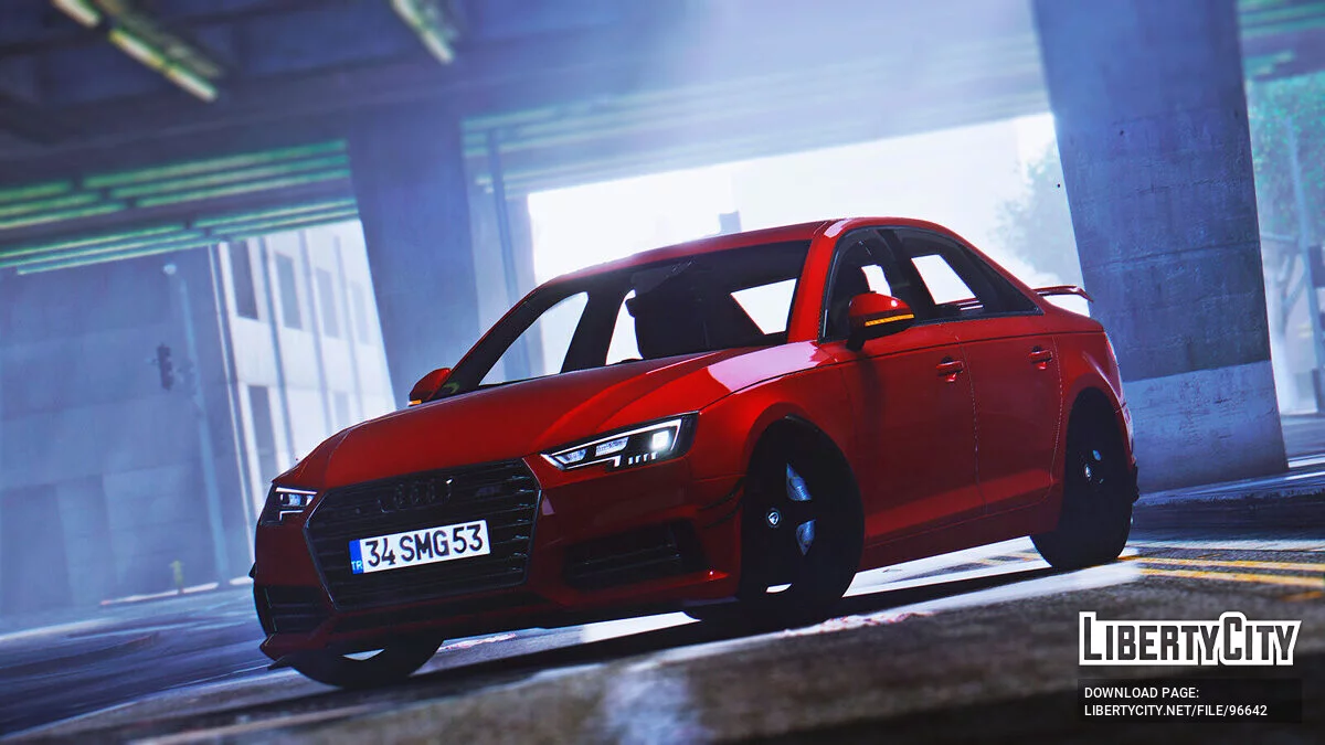 2017 Audi A4 Quattro ABT [Додаток / Заміна | Тюнінг] 1.2 / GTA 5