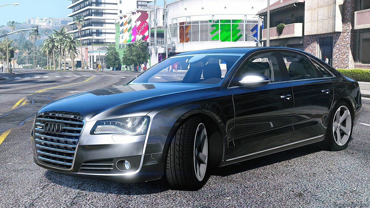 Audi a8 2016 gta 5 фото 37