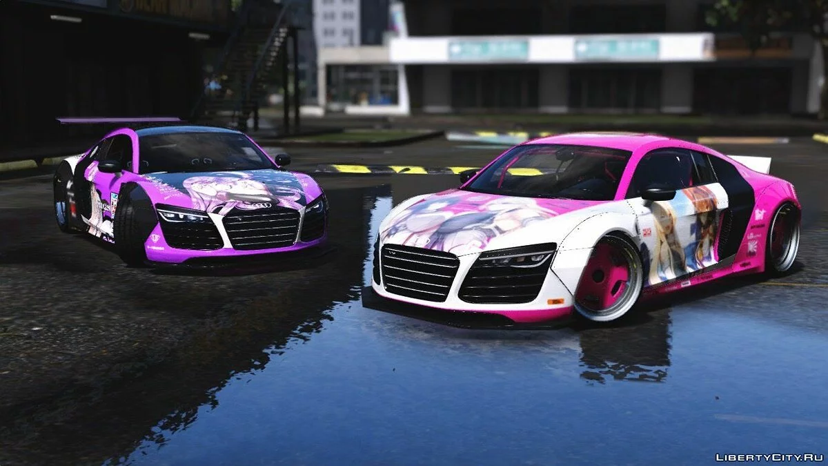 Audi R8 V10 LibertyWalk [Add-On / Replace] / GTA 5