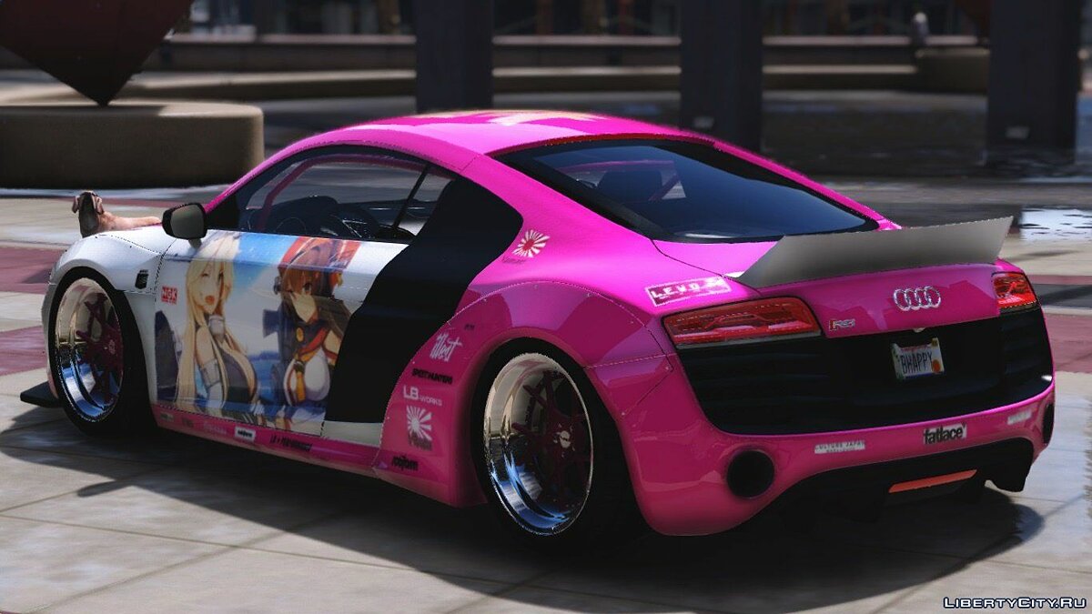 Audi r8 gta 5 replace фото 86