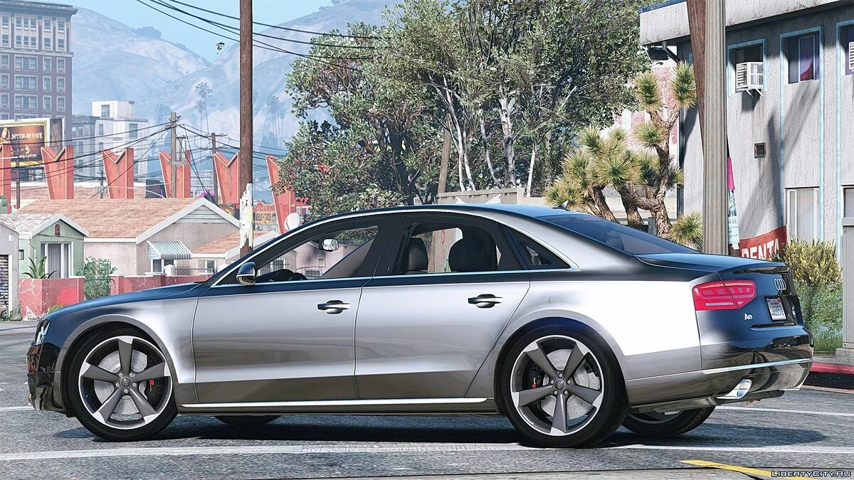 Audi A8 FSI 2010 [Add-On / Reemplazo] 4.0 / GTA 5