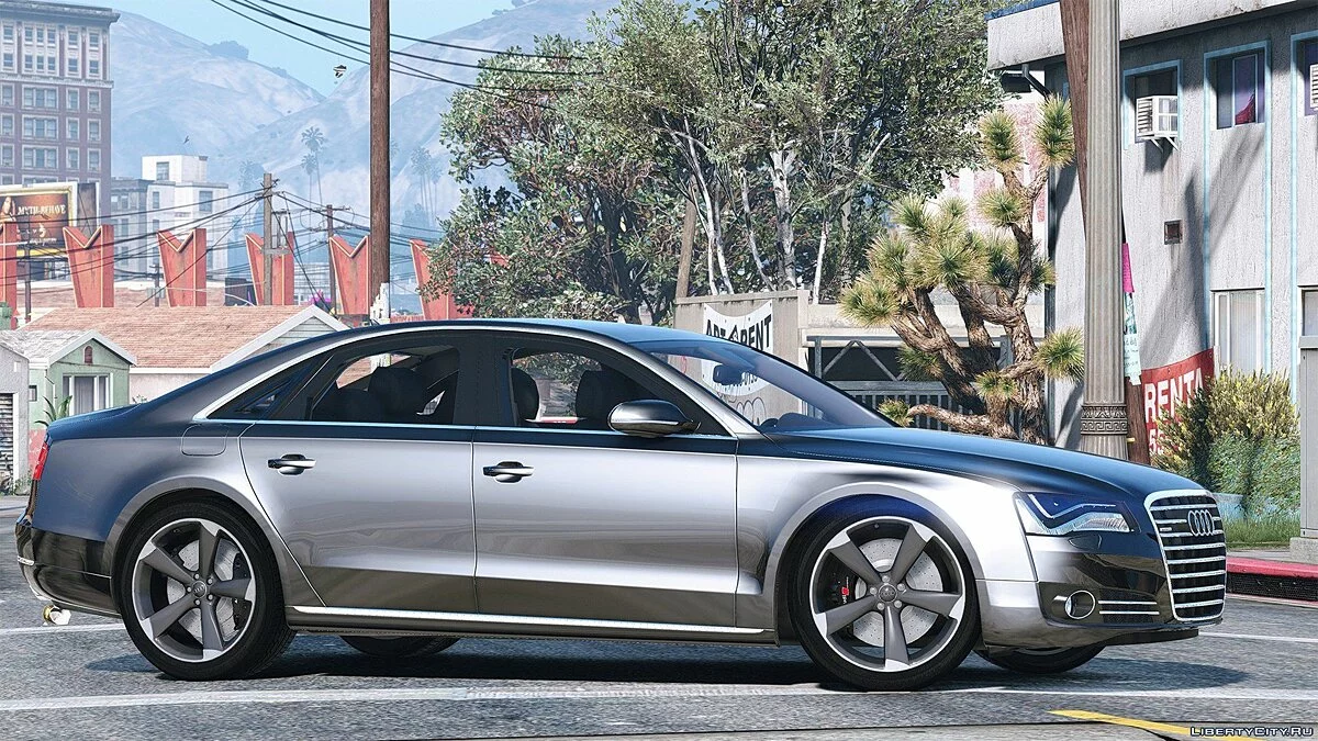 Audi A8 FSI 2010 [Add-On / Reemplazo] 4.0 / GTA 5
