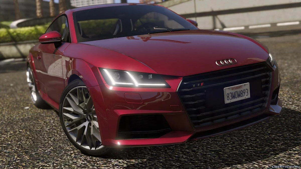 Audi TTS 2015 [Додаток / Заміна | Шаблон | Тюнінг] / GTA 5
