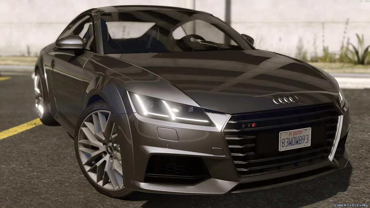 Audi TTS 2015 [Додаток / Заміна | Шаблон | Тюнінг] / GTA 5