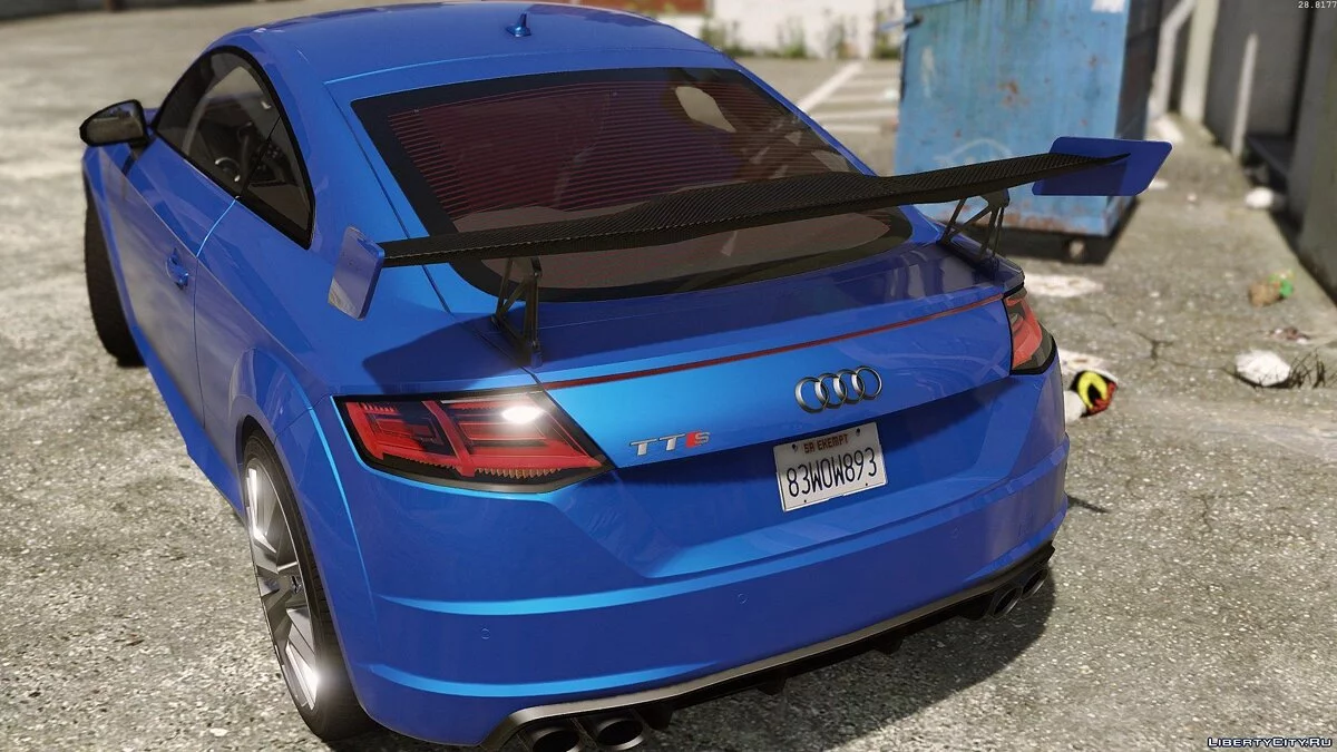 Audi TTS 2015 [Додаток / Заміна | Шаблон | Тюнінг] / GTA 5