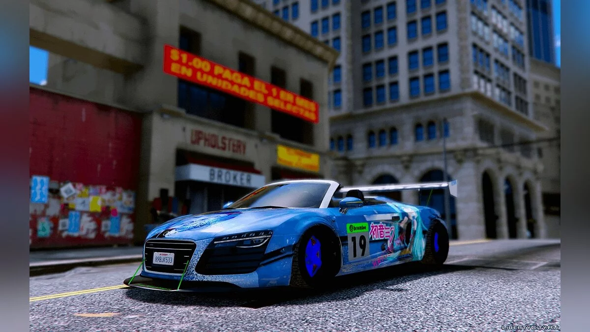 奥迪Spyder V10 [替换] [测试版] / GTA 5