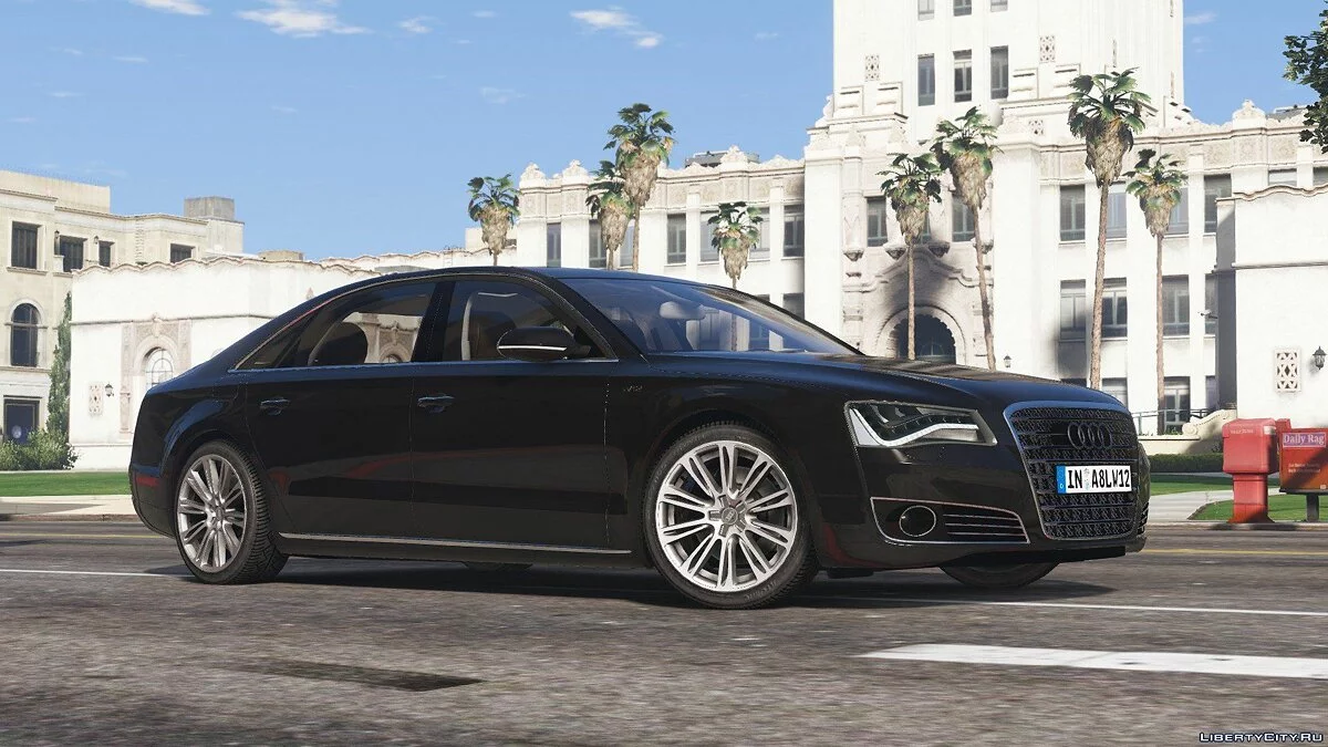 Audi A8 L W12 Quattro 2010 [Add-On] 1.1 / GTA 5