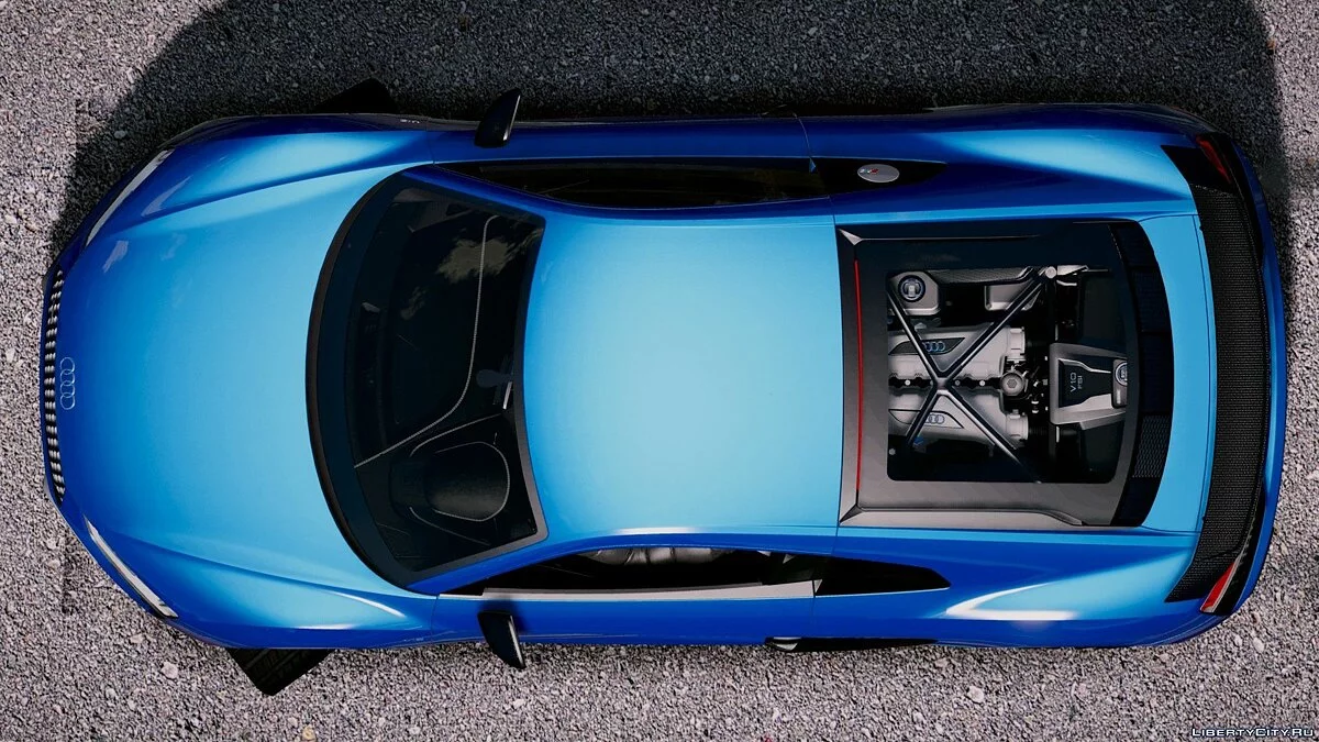 Audi R8v10 Plus 2017[Додаток/Замінник|Тюнінг] 1.4 / GTA 5