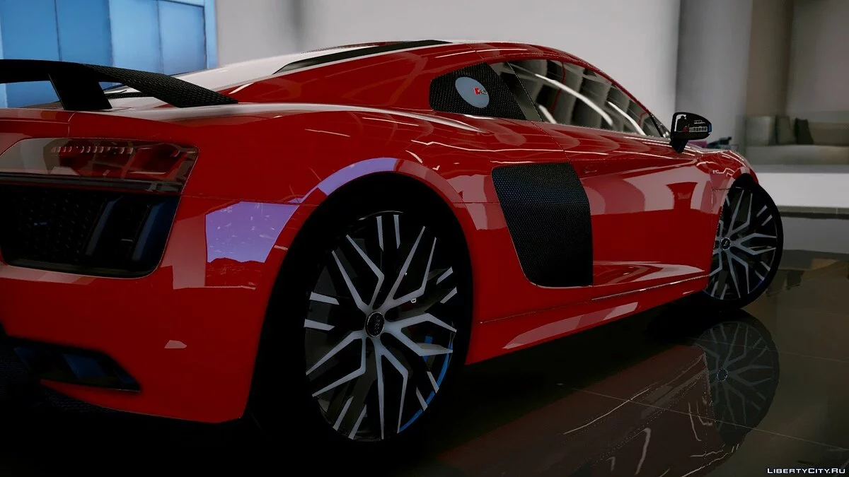 Audi R8v10 Plus 2017[Додаток/Замінник|Тюнінг] 1.4 / GTA 5