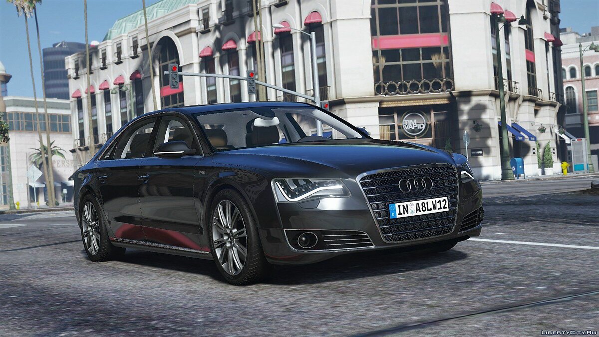 Audi a8 для gta 5 фото 5