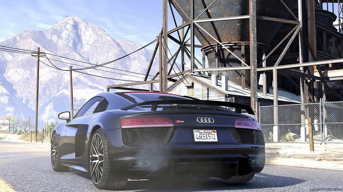 Audi R8 V10 Plus 2017 [Add-On / Replace | Animated | Template | Digital Dials & Analog] 1.1 / GTA 5