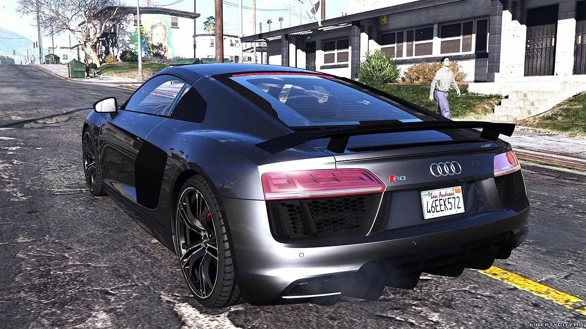 Audi R8 V10 Plus 2017 [Add-On / Replace | Animated | Template | Digital Dials & Analog] 1.1 / GTA 5