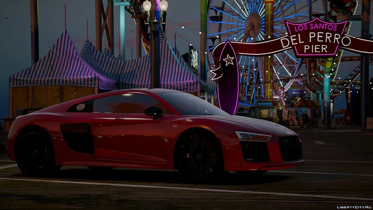 Audi R8 V10 Plus 2017[Add-On/Reemplazo|Tuning] 1.7 / GTA 5