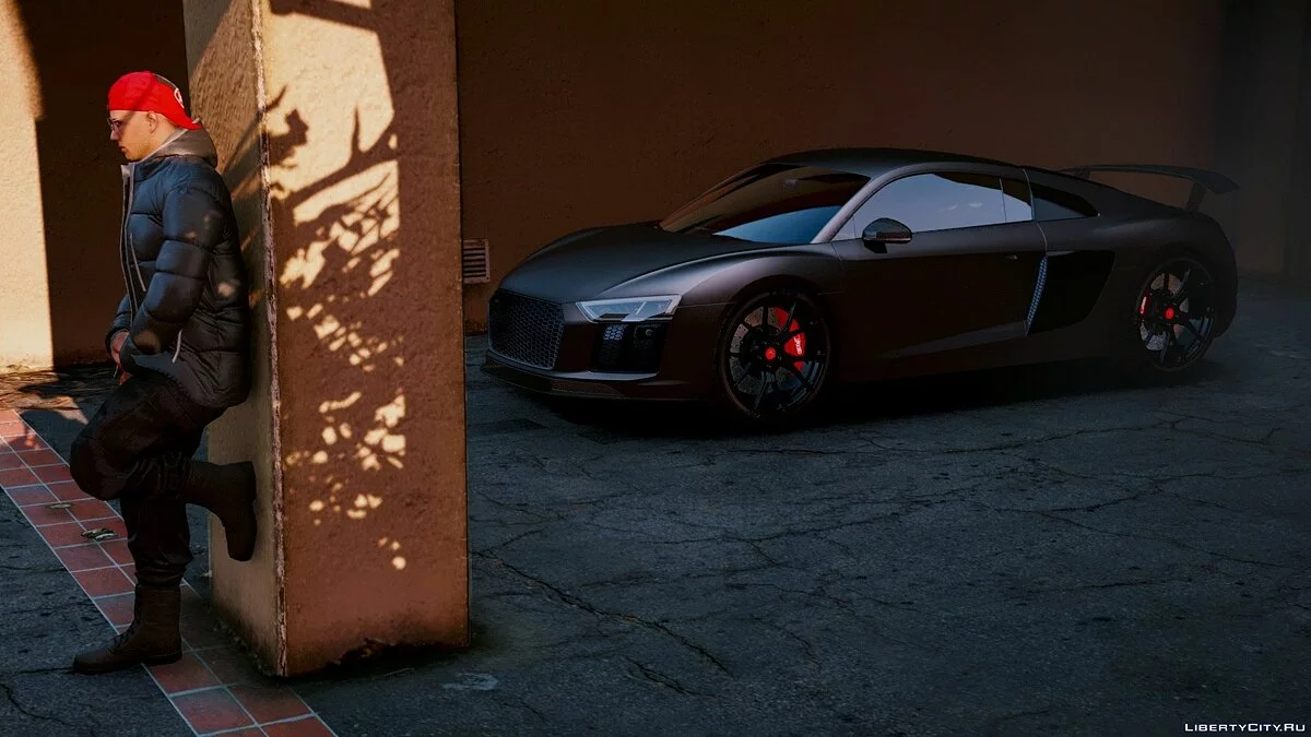 Vorsteiner奥迪R8 VRS 2017 [附加] 1.1 / GTA 5