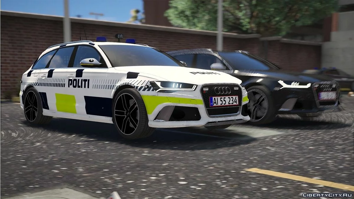 2016 Audi Rs6 Avant - Danish Police - Marked/Unmarked - (Replace) 1.0 / GTA 5