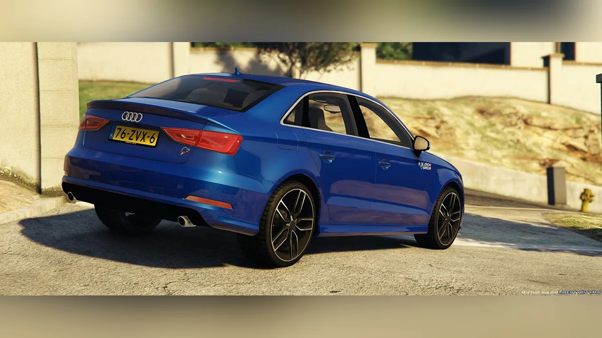 Audi A3 sedan [template] [placas US/EU] 1.1 / GTA 5