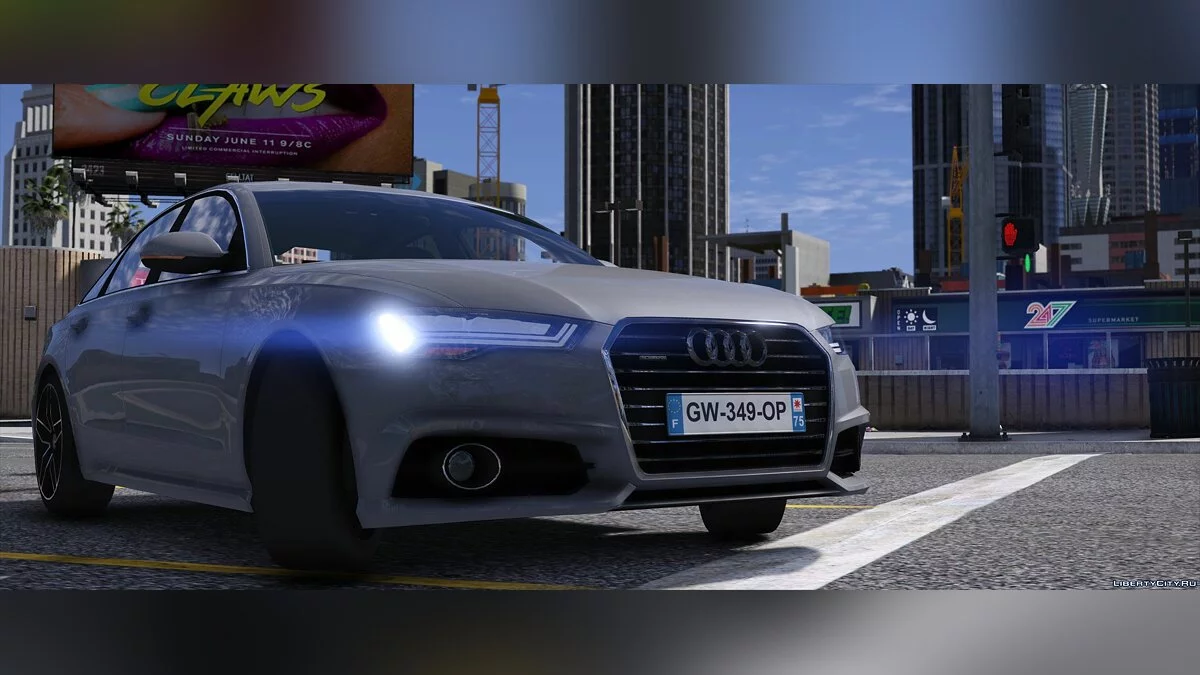 Audi A6 2015 [Añadir/Reemplazar] 1.0 / GTA 5