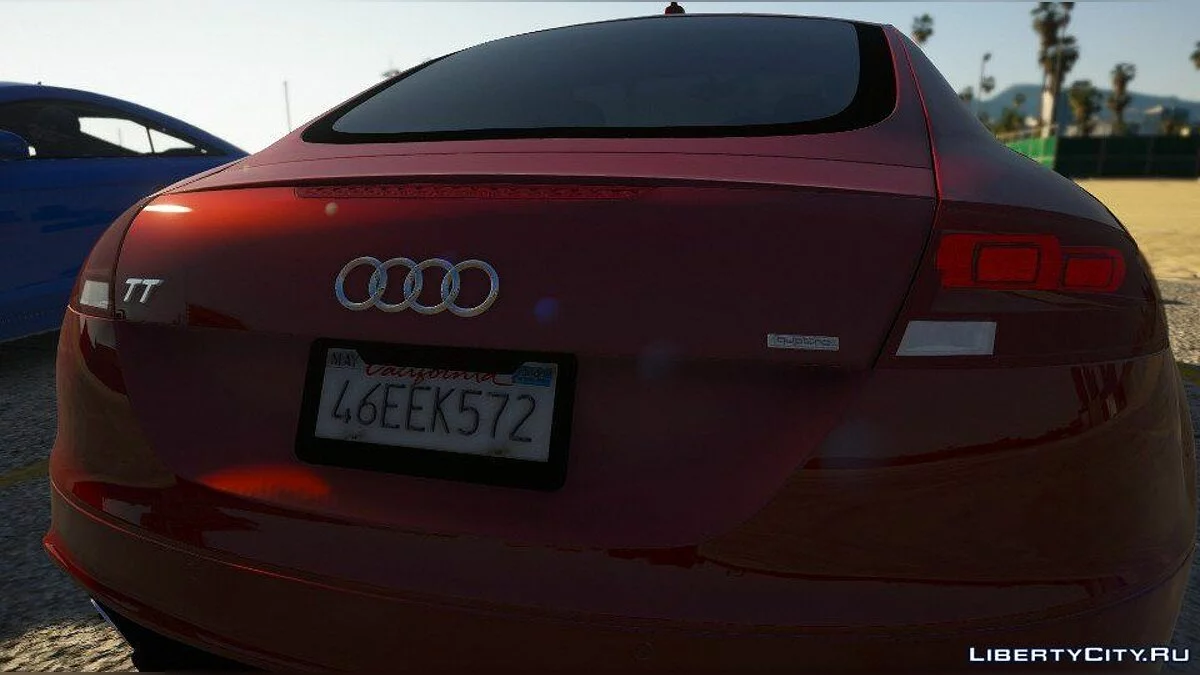 Audi TT Coupe S-Line 3.2 Quattro 2007 [ADD-ON/ALERÓN MÓVIL/ESCAPE VIBRANTE/MAPA DE TIERRA] V1.0 / GTA 5