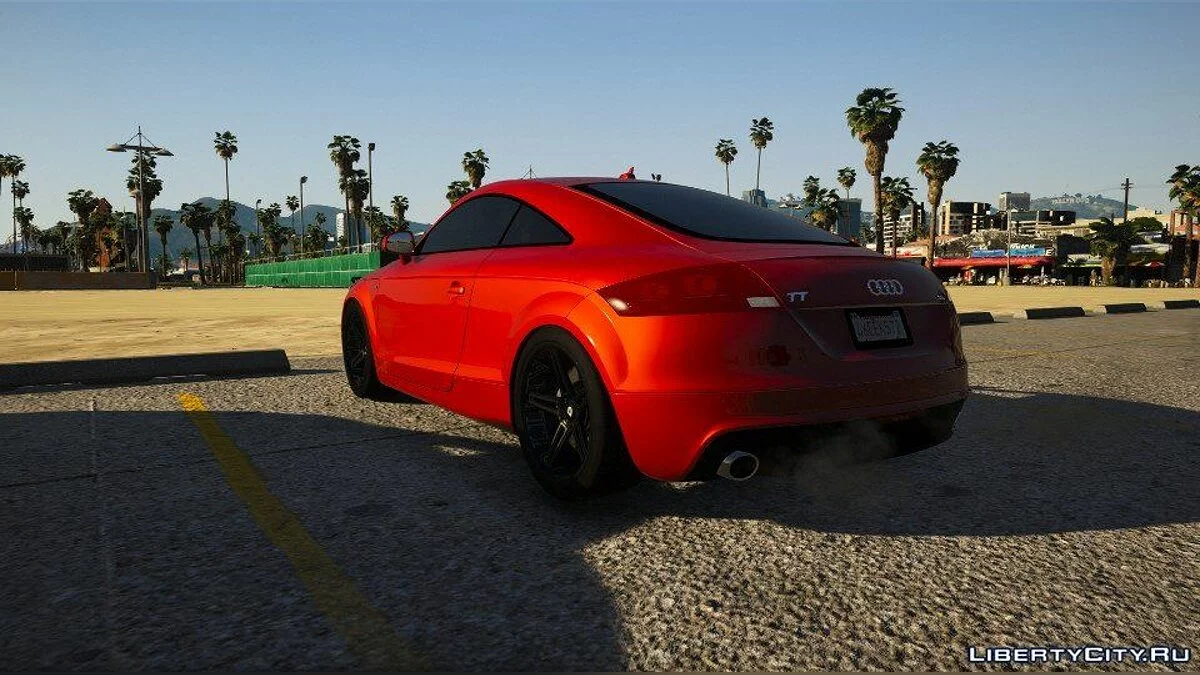 Audi TT Coupe S-Line 3.2 Quattro 2007 [ADD-ON/ALERÓN MÓVIL/ESCAPE VIBRANTE/MAPA DE TIERRA] V1.0 / GTA 5