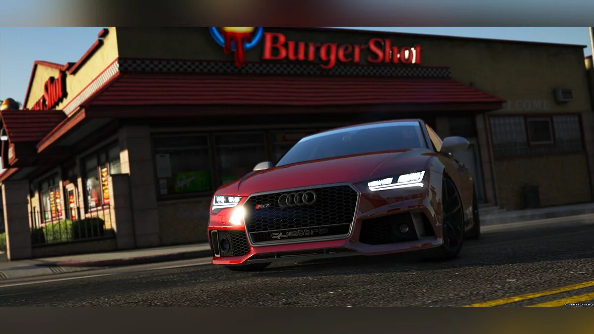 2016奥迪RS7 1.2 / GTA 5