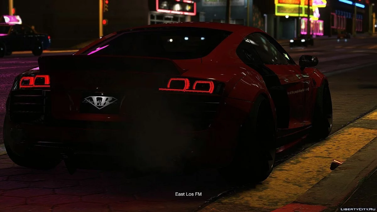 Audi R8v10 Liberty Walk [Add-on] 1.0 / GTA 5