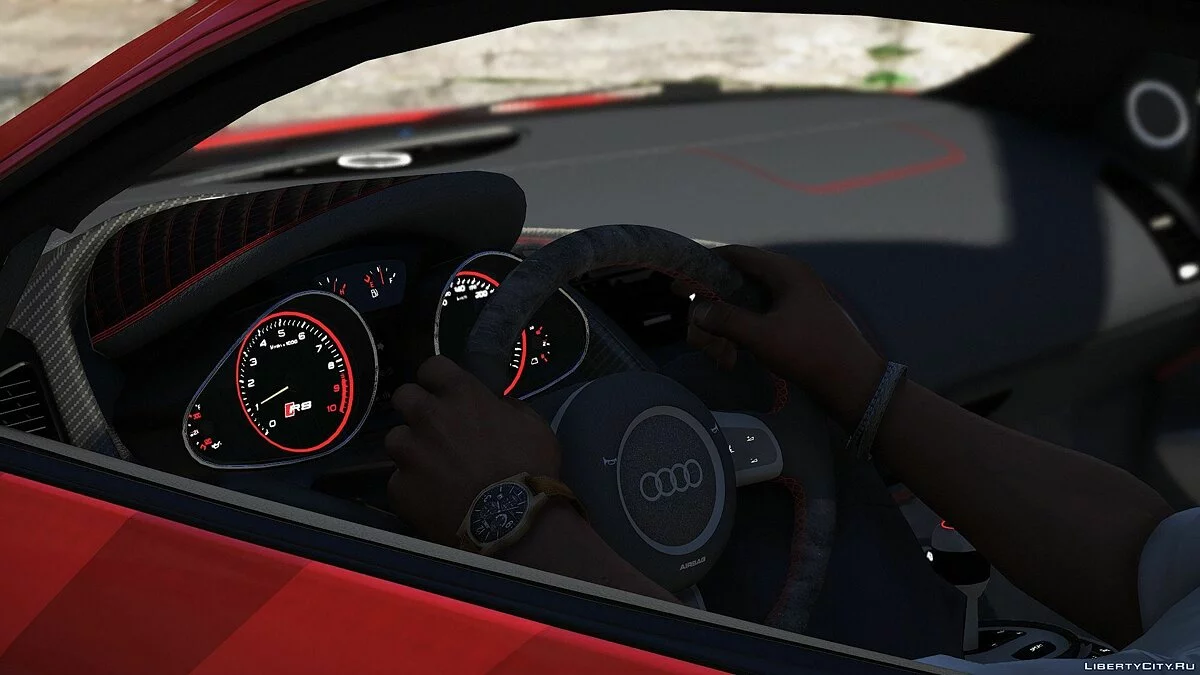 Audi R8v10 Liberty Walk [Add-on] 1.0 / GTA 5