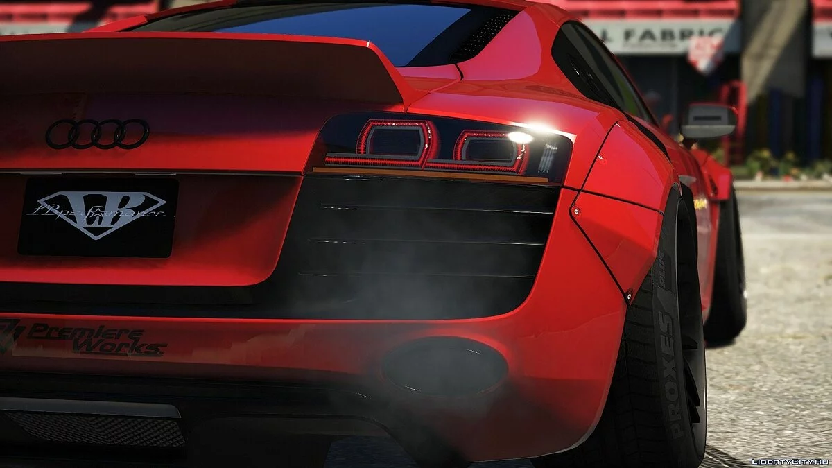 Audi R8v10 Liberty Walk [Add-on] 1.0 / GTA 5