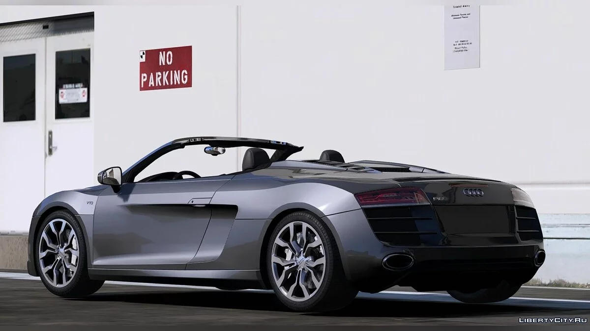 Audi R8 V10 Spyder 2014 1.0 / GTA 5