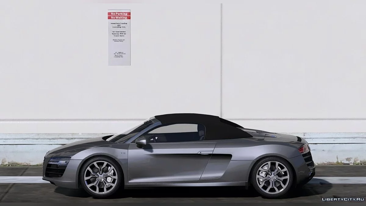 Audi R8 V10 Spyder 2014 1.0 / GTA 5
