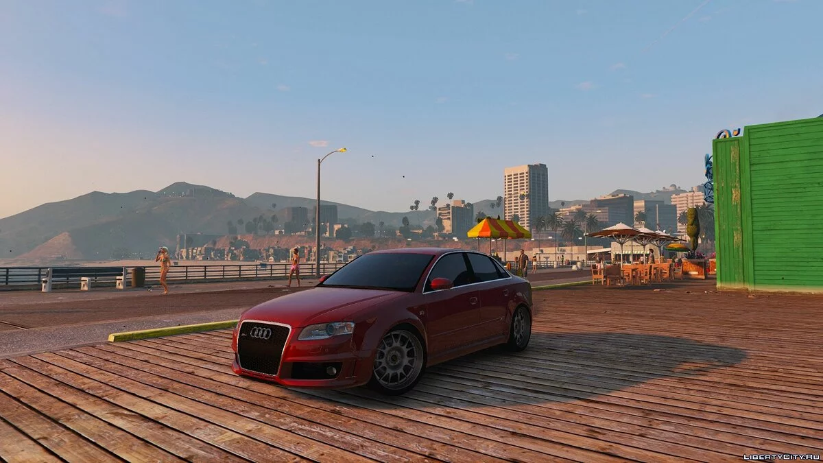 AUDI RS4 B7 2006 [HQ/Add-On/Animiert/Dirtmap/Template] / GTA 5