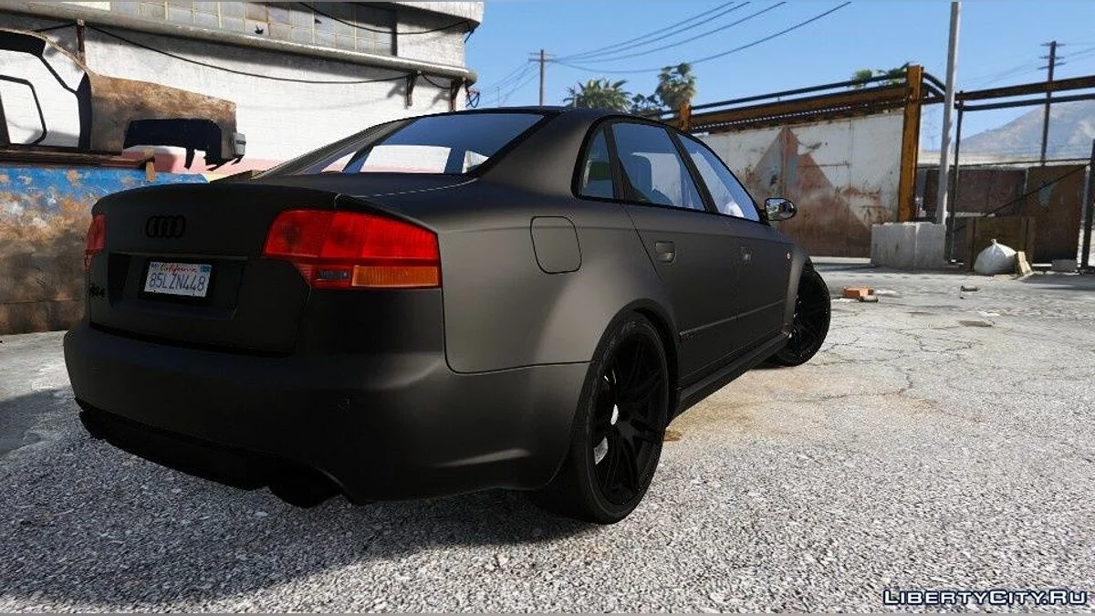 أودي RS4 B7 2006 [HQ/إضافة/متحركة/خريطة أوساخ/قالب] V3.5 / جي تي أي 5