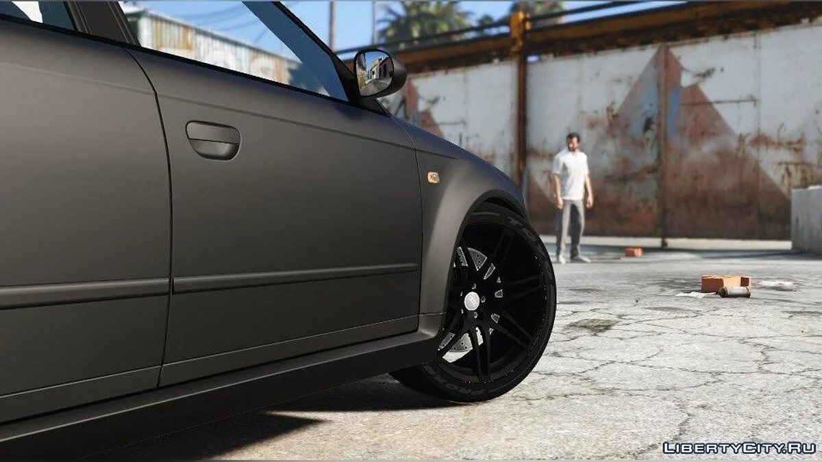 أودي RS4 B7 2006 [HQ/إضافة/متحركة/خريطة أوساخ/قالب] V3.5 / جي تي أي 5