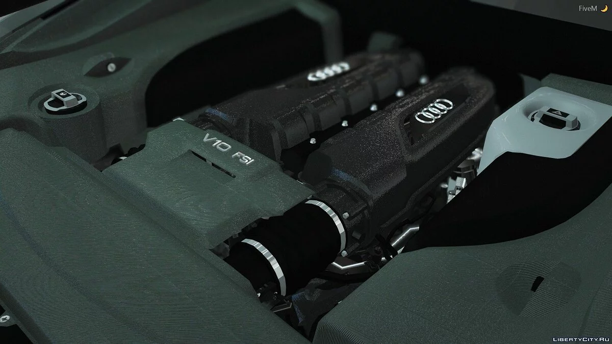 Audi R8 2013 v10 Plus Widebody [FiveM | Add-On | Replace] 2.0 / GTA 5