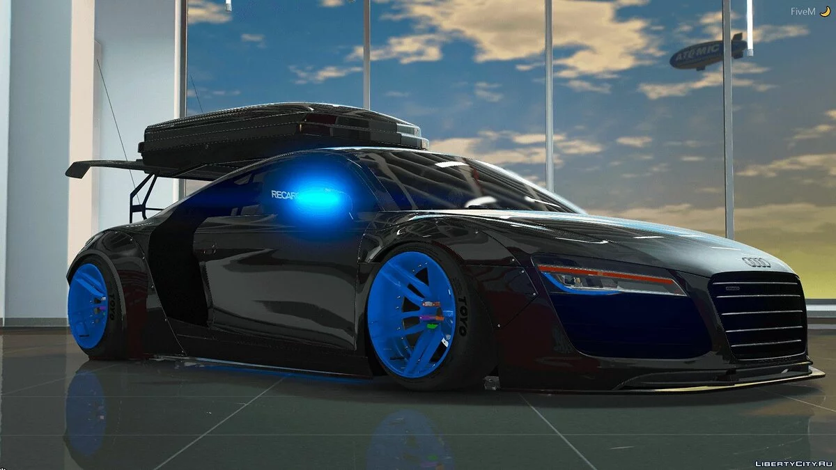 Audi R8 2013 v10 Plus Widebody [FiveM | Add-On | Replace] 2.0 / GTA 5