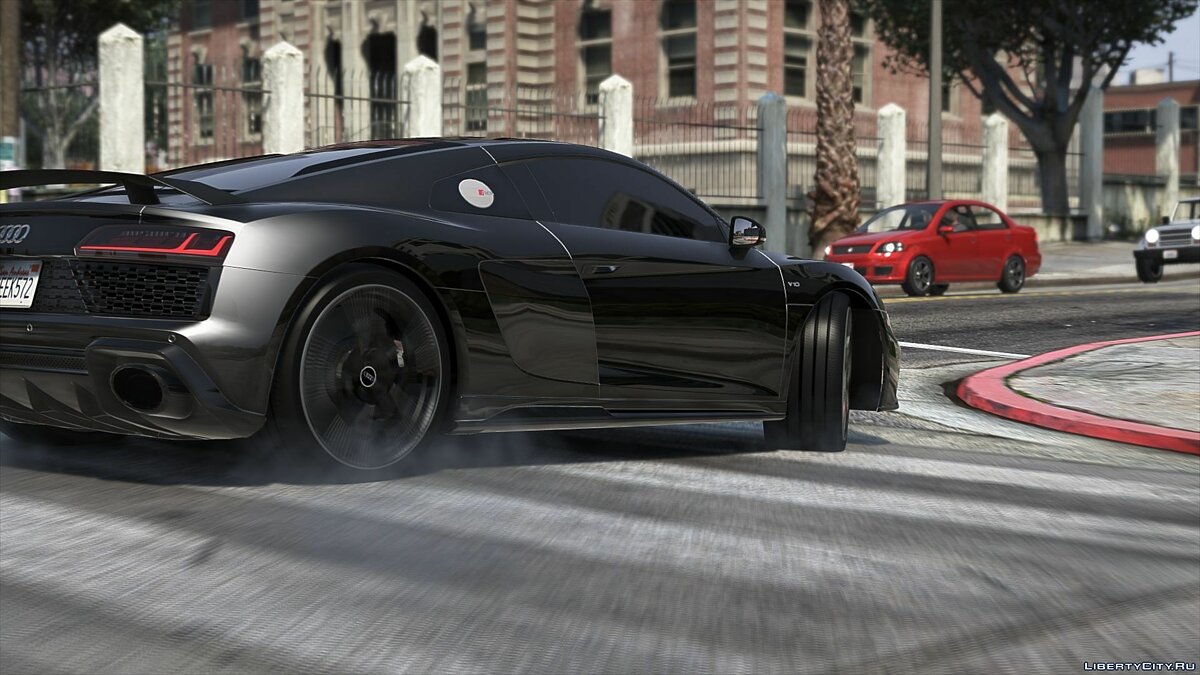 Audi r8 for gta 5 фото 11